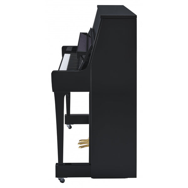 Yamaha B20TC3 PE TransAcoustic Upright Piano Polished Ebony