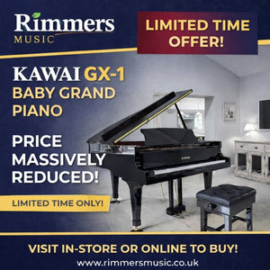 Kawai GX1 Acoustic Grand Piano Polished Ebony