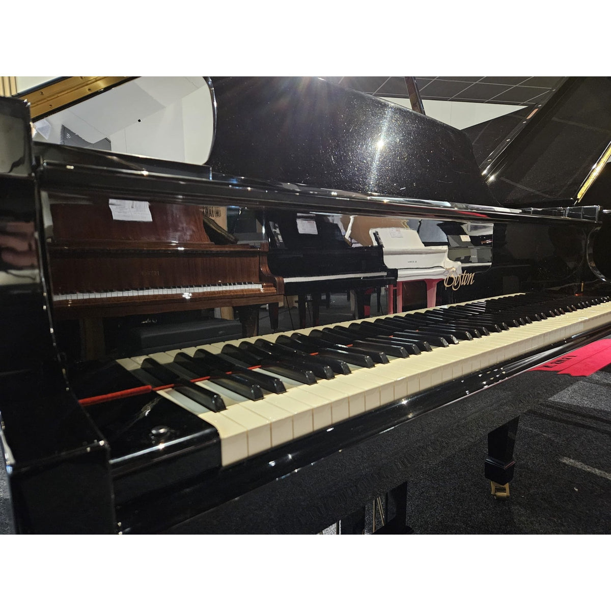 Secondhand Boston GP178 Acoustic Grand Piano Polished Ebony