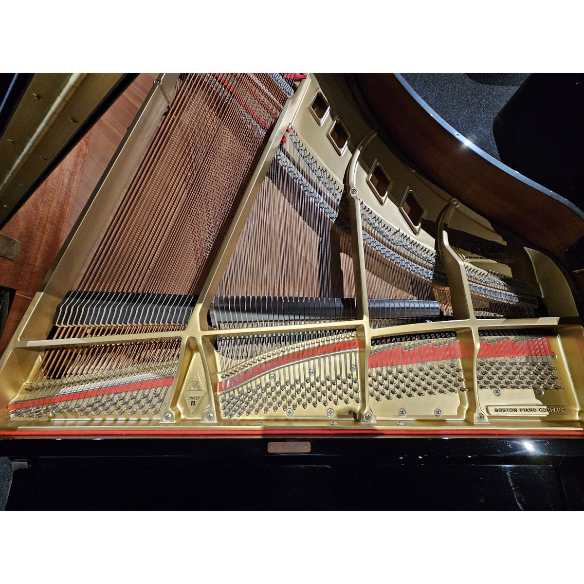 Secondhand Boston GP178 Acoustic Grand Piano Polished Ebony
