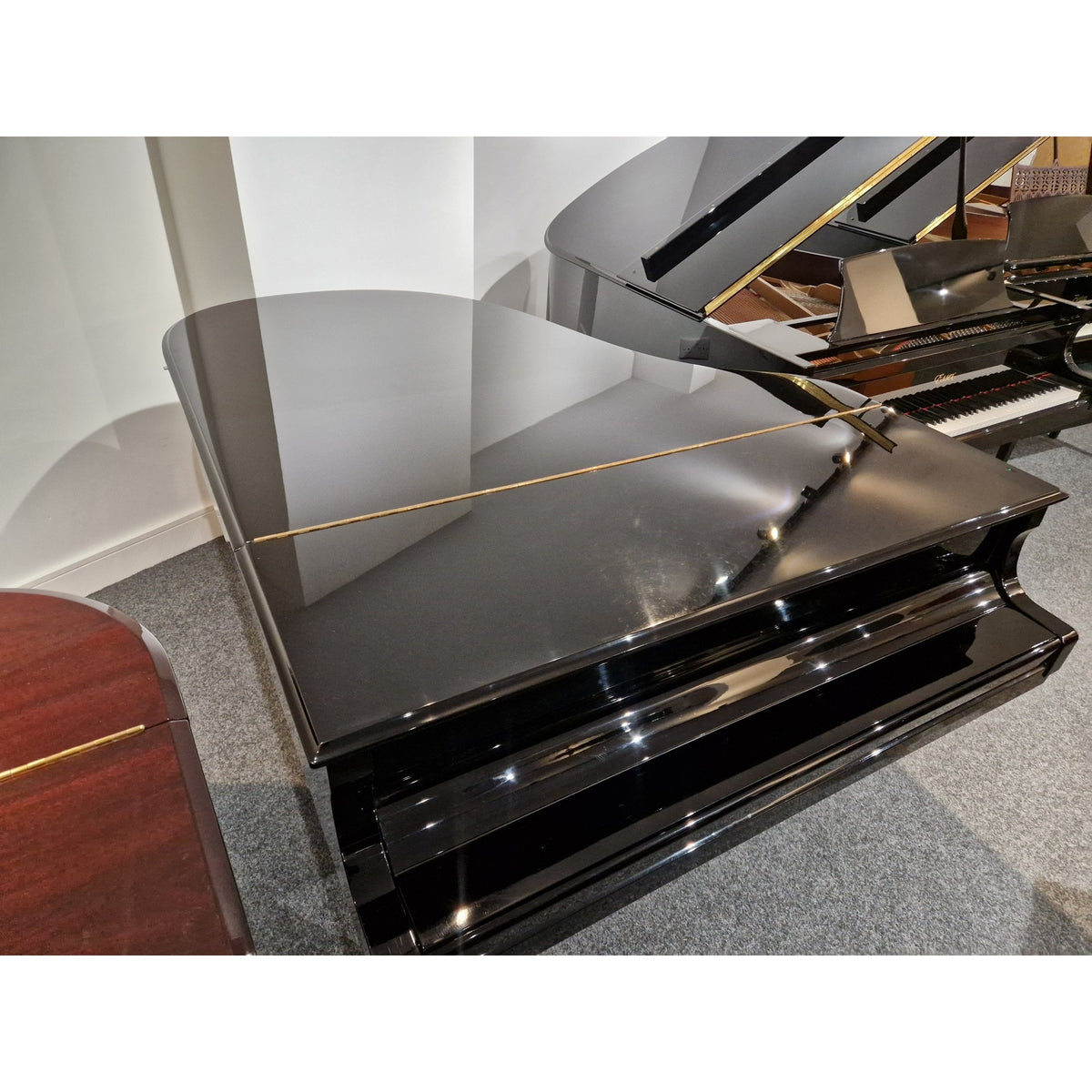 Secondhand Yamaha C3 Polished Ebony Baby Grand Piano