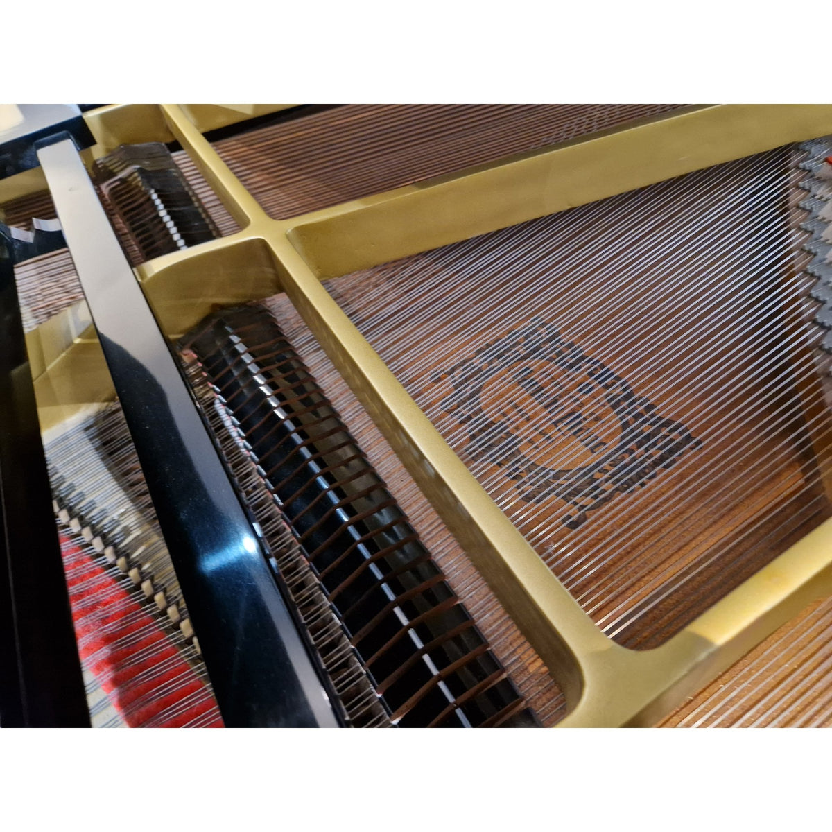 Secondhand Yamaha C3 Polished Ebony Baby Grand Piano