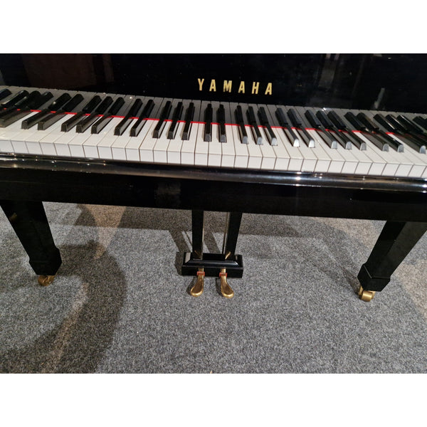 Secondhand Yamaha C3 Polished Ebony Baby Grand Piano
