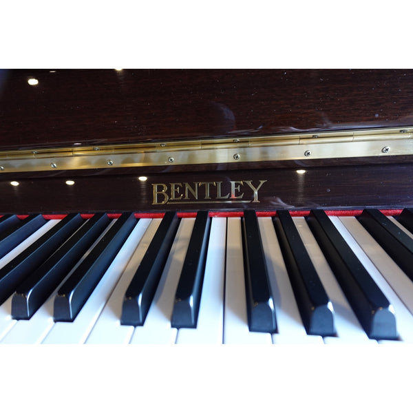 Second hand Bentley UP118M Upright Acoustic Piano | Polished Mahogany | Chester Store