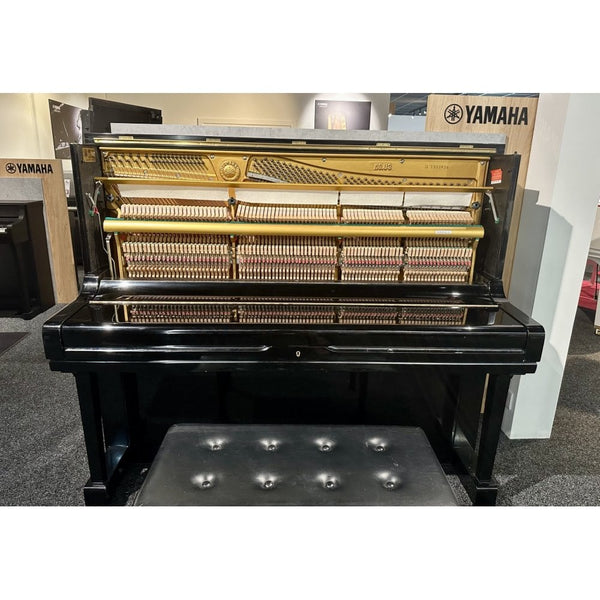 Secondhand Yamaha U3 Upright Acoustic Piano | Polished Ebony | Bankhead Store