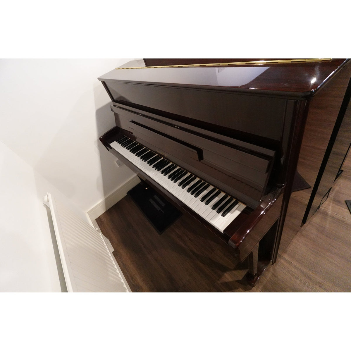 Secondhand Waldstein UP120M Upright Acoustic Piano | Polished Mahogany | Chester Store