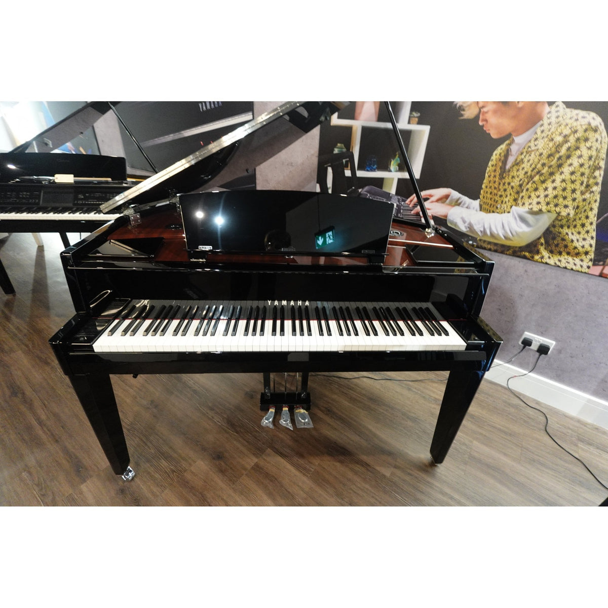 Ex Display Yamaha N3X AvantGrand Digital Grand Hybrid Piano | Polished ebony | Chester Store