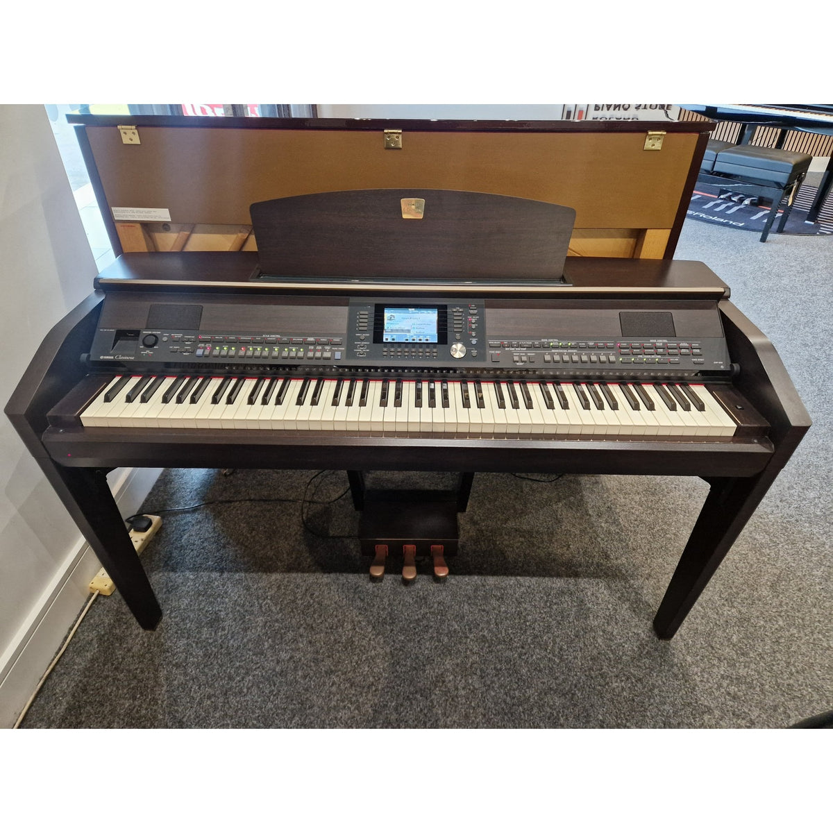 Secondhand Yamaha CVP-505RW Digital Piano - Dark Rosewood