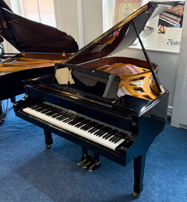 Secondhand Petrof Model III PE 193 Grand Piano Polished Ebony | Bolton Store