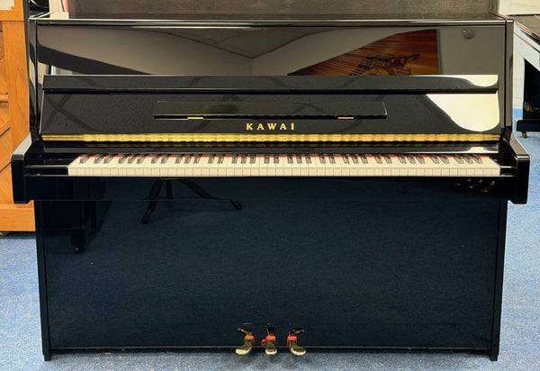 Secondhand Kawai K15 Acoustic Upright Piano Polished Ebony | Bolton  Store