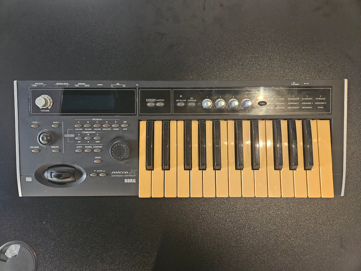Secondhand Korg MicroX Keyboard Synth