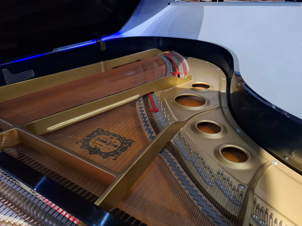 Secondhand Yamaha C5 Acoustic Grand Piano | Polished Ebony | Edinburgh Store