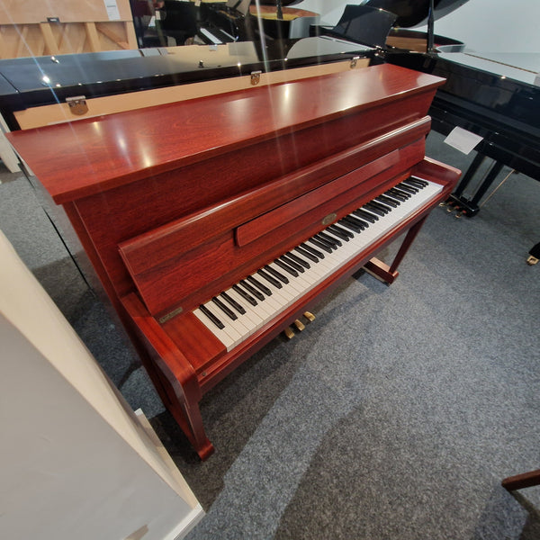 Secondhand Kemble Oxford Mahogany Upright Piano Mahigany Satin | Preston Store