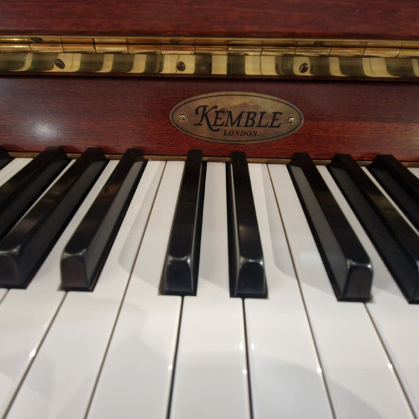 Secondhand Kemble Oxford Mahogany Upright Piano Mahigany Satin | Preston Store