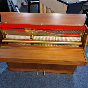 Second Hand Kemble Ambassador Upright Piano - Light Teak | Preston Store
