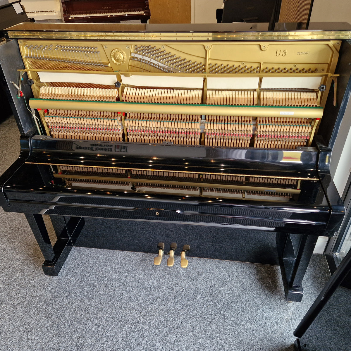 Second Hand Yamaha U3 Upright Piano - Thomaston USA, 1987 | Preston Store