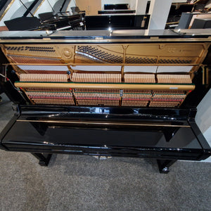 Refurbished Yamaha U3 Upright Piano Polished Ebony - Japan, 1985 | Preston Store