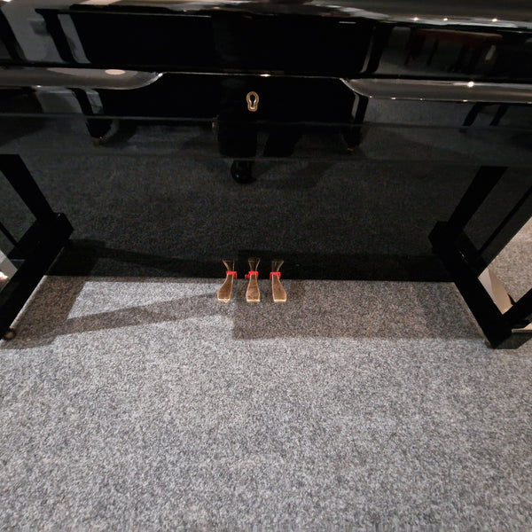 Refurbished Yamaha U1 Upright Piano - Polished Ebony, Japan 1981 | Preston Store