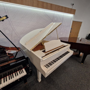 Second Hand Yamaha G2 Grand Piano - Polished White, Approximately 1991 | Preston Store