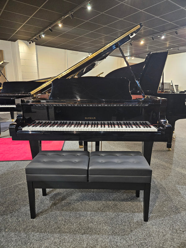 Secondhand Elysian GS157 Acoustic Baby Grand | Polished Ebony | Leeds Store