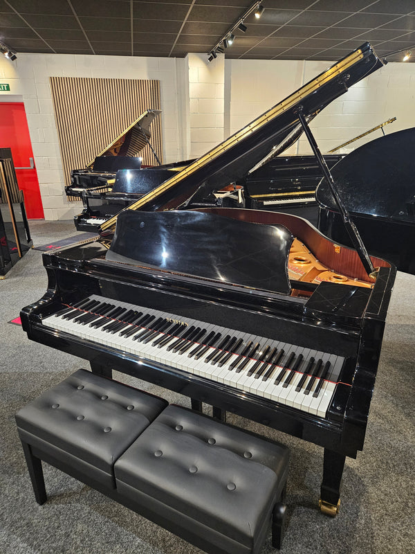 Secondhand Elysian GS157 Acoustic Baby Grand | Polished Ebony | Leeds Store