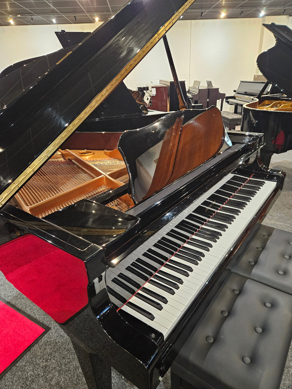 Secondhand Elysian GS157 Acoustic Baby Grand | Polished Ebony | Leeds Store
