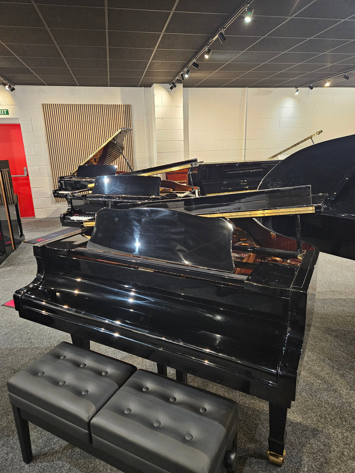 Secondhand Elysian GS157 Acoustic Baby Grand | Polished Ebony | Leeds Store
