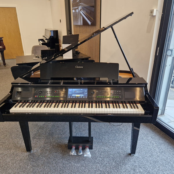 Second Hand Yamaha CVP-809GP Digital Grand Piano - Polished Ebony | Preston Store