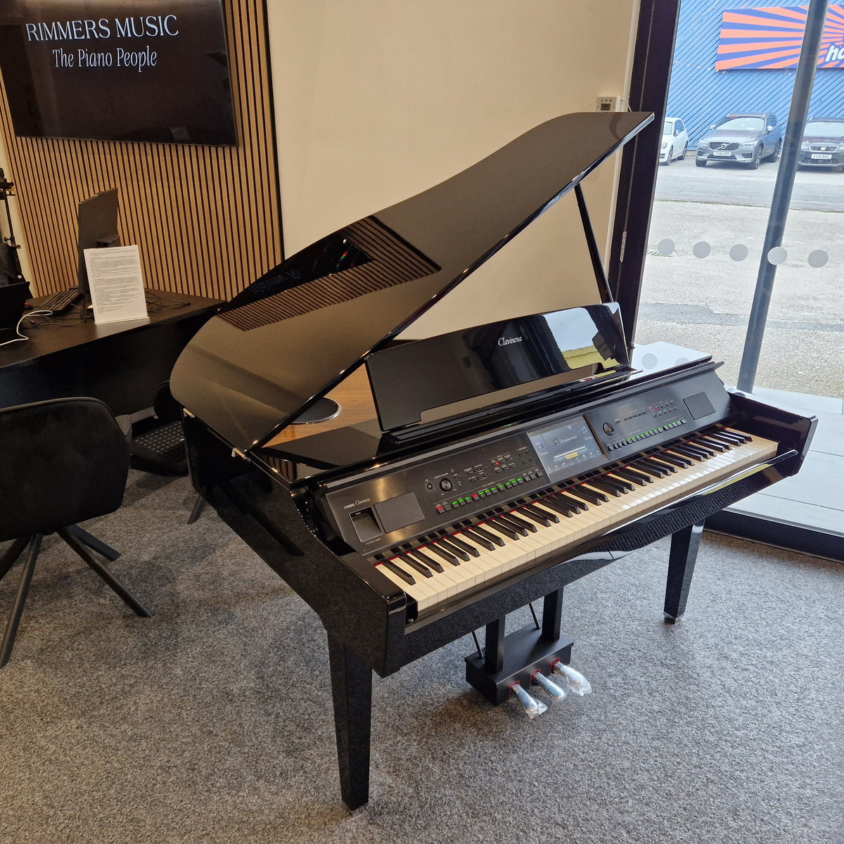Second Hand Yamaha CVP-809GP Digital Grand Piano - Polished Ebony | Preston Store