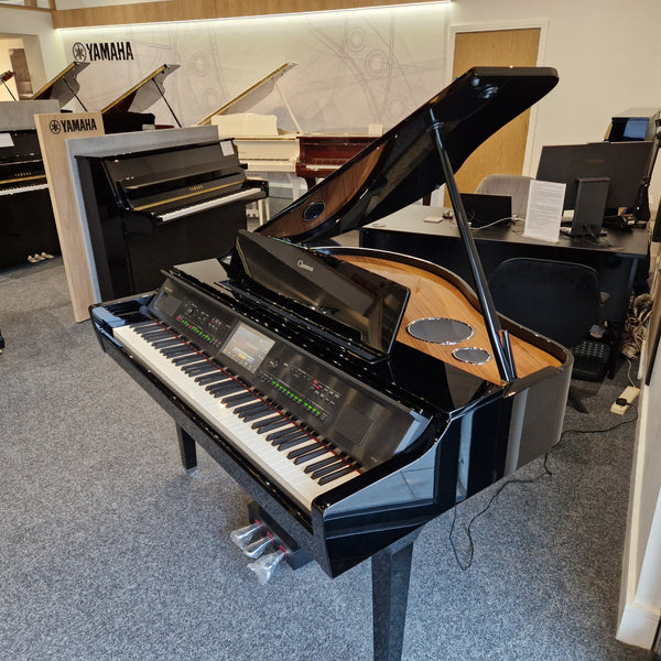 Second Hand Yamaha CVP-809GP Digital Grand Piano - Polished Ebony | Preston Store