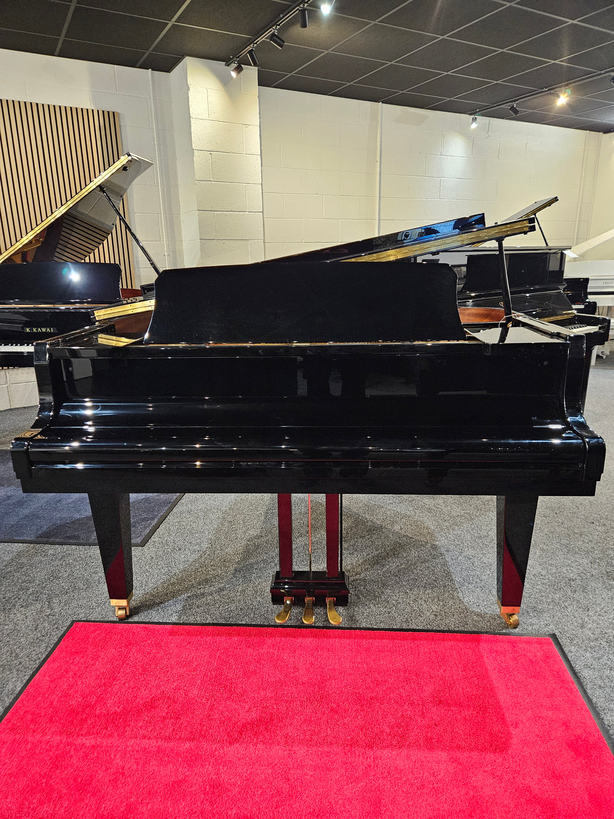 Second Hand Kawai GL-30 Acoustic Grand Piano Polished Ebony
