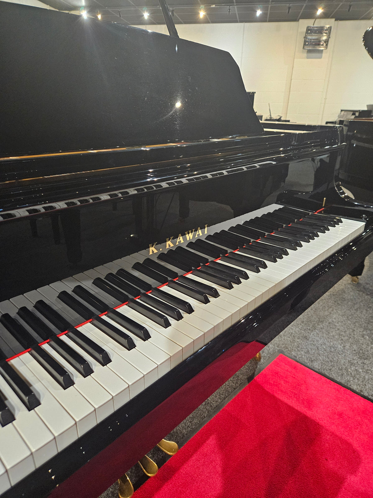 Second Hand Kawai GL-30 Acoustic Grand Piano Polished Ebony