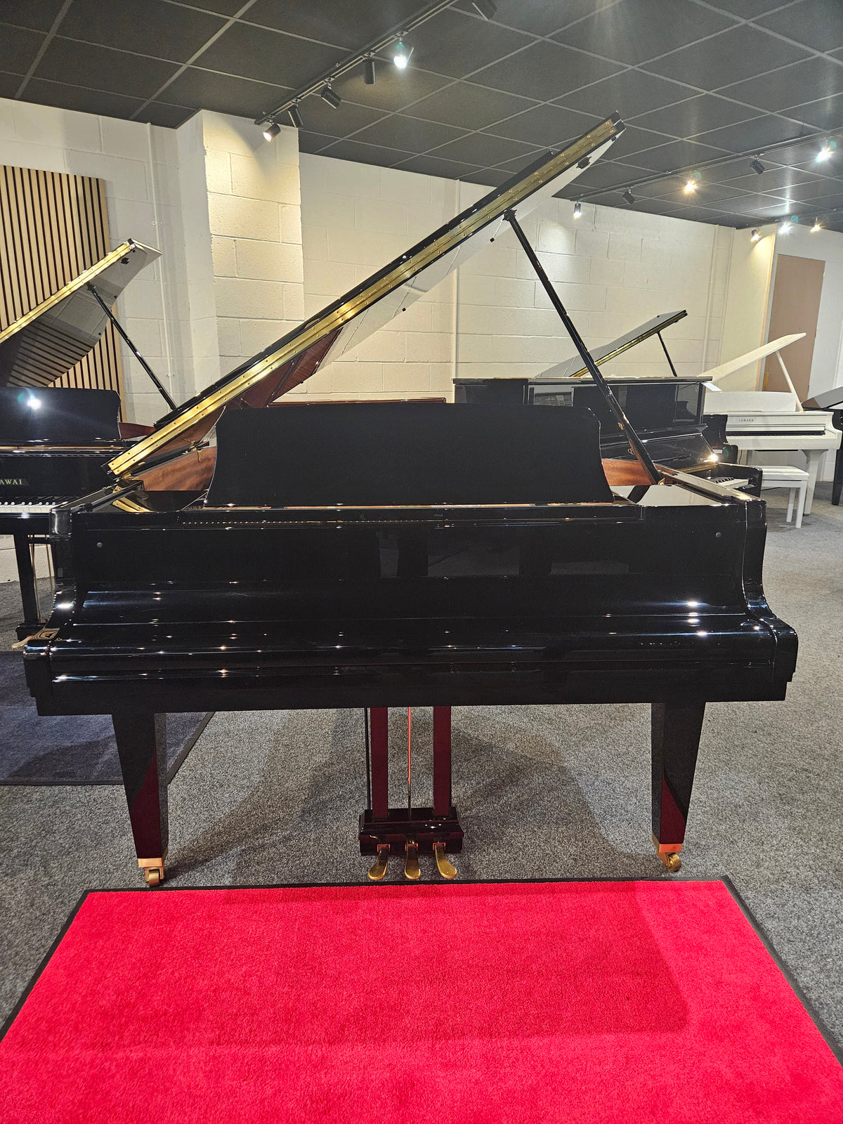 Second Hand Kawai GL-30 Acoustic Grand Piano Polished Ebony