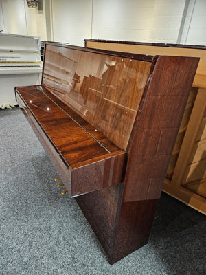 Secondhand Weinbach Acoustic Upright Piano Polished Mahogany