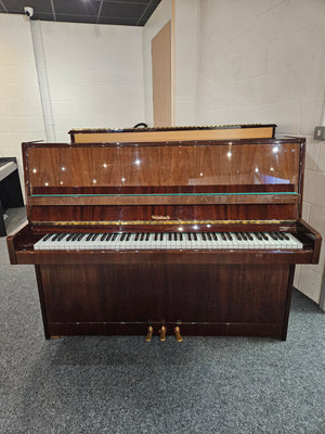 Secondhand Weinbach Acoustic Upright Piano Polished Mahogany
