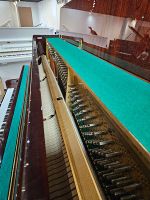 Secondhand Weinbach Acoustic Upright Piano Polished Mahogany