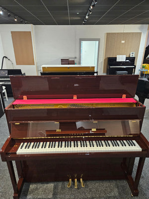 Ex Demo Yamaha B2E Acoustic Upright Piano Polished Mahogany