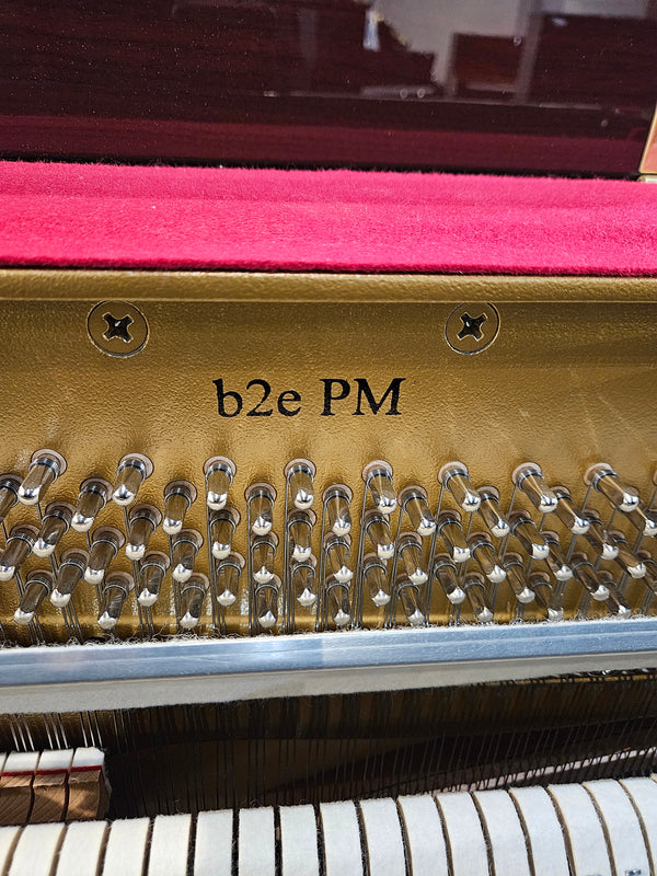 Ex Demo Yamaha B2E Acoustic Upright Piano Polished Mahogany