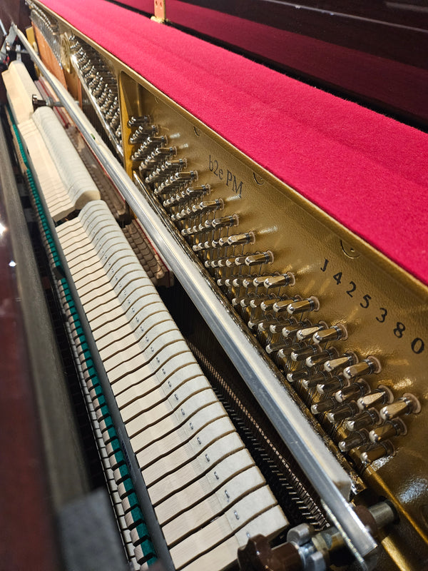 Ex Demo Yamaha B2E Acoustic Upright Piano Polished Mahogany