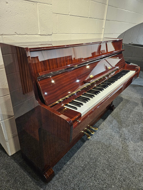 Secondhand Royale RS-11 Upright Piano Polished Mahogany
