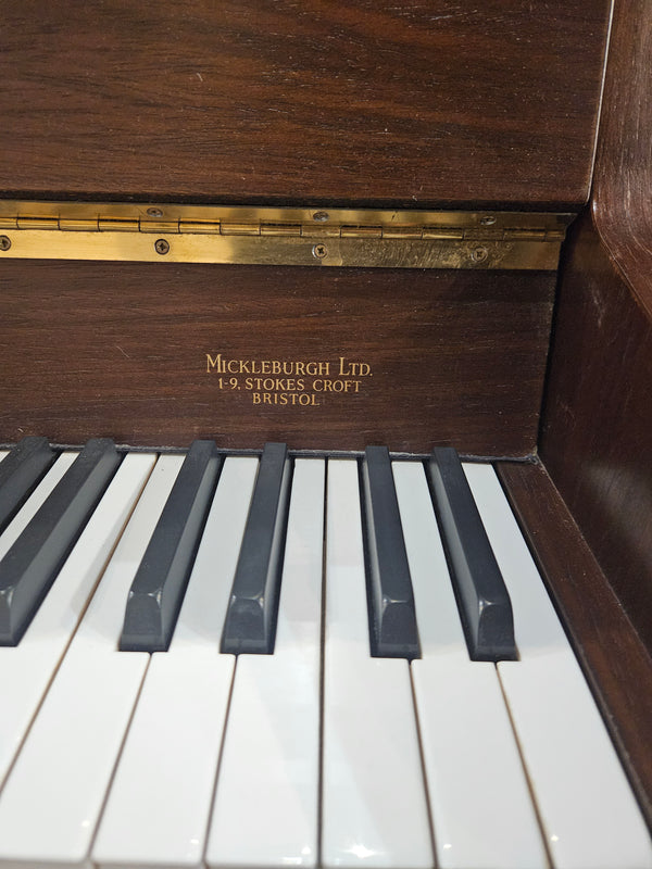 Secondhand Kemble Classic Acoustic Upright Piano Satin Walnut 7 Octaves