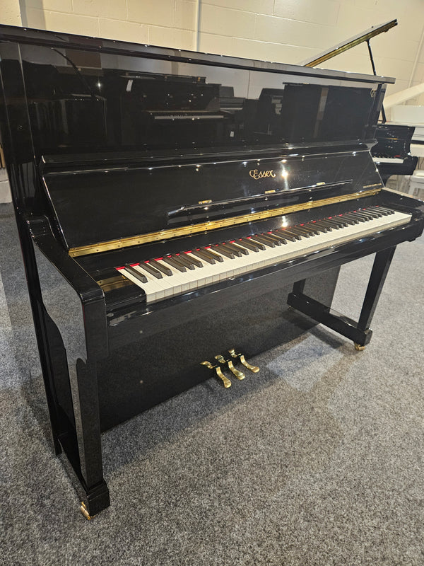 Ex-Lease Essex EUP-123 Acoustic Upright Piano Polished Ebony