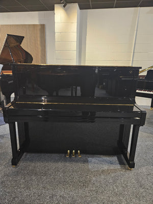 Ex-Lease Essex EUP-123 Acoustic Upright Piano Polished Ebony