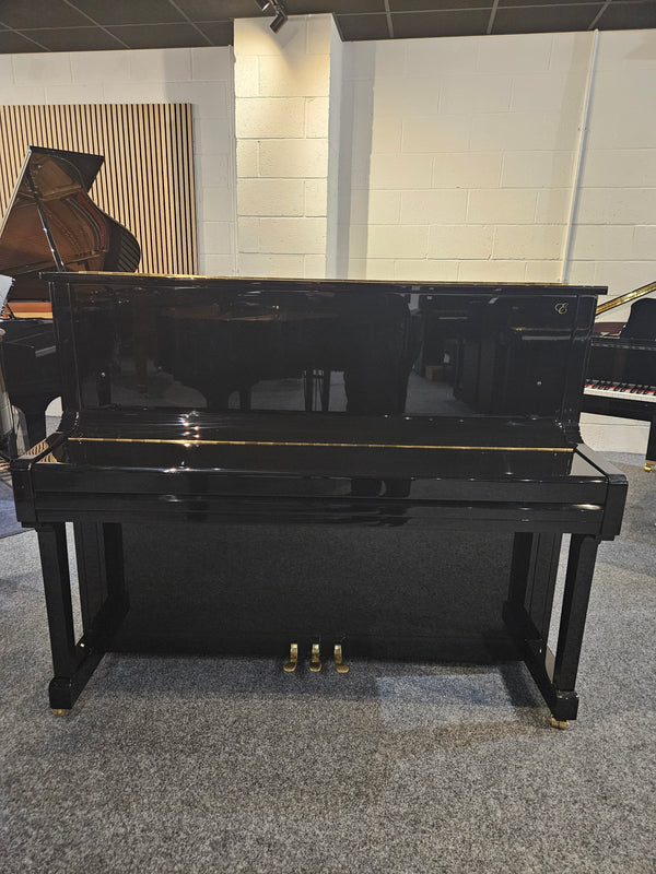 Ex-Lease Essex EUP-123 Acoustic Upright Piano Polished Ebony