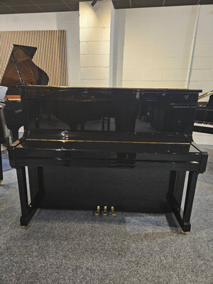 Ex-Lease Essex EUP-123 Acoustic Upright Piano Polished Ebony