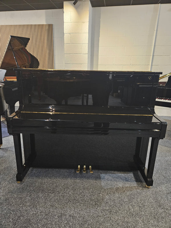 Ex-Lease Essex EUP-123 Acoustic Upright Piano Polished Ebony