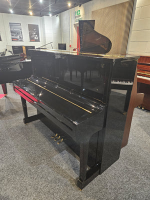 Ex-Lease Essex EUP-123 Acoustic Upright Piano Polished Ebony