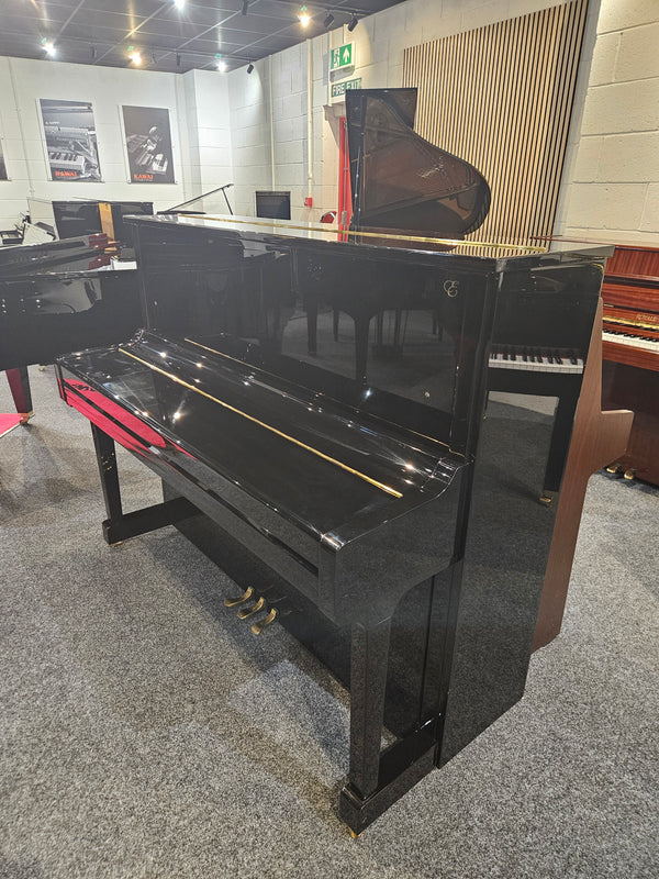 Ex-Lease Essex EUP-123 Acoustic Upright Piano Polished Ebony