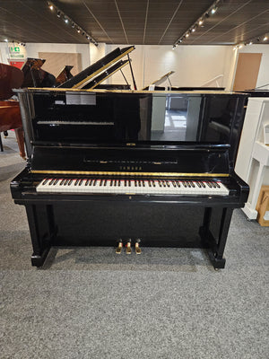 Secondhand Yamaha U3H Acoustic Upright Piano Polished Ebony