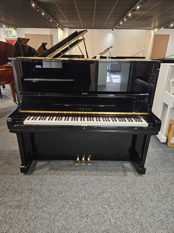 Secondhand Yamaha U3H Acoustic Upright Piano Polished Ebony